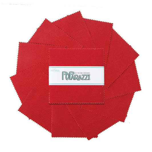 POParazzi 5" Riley Red Stacker for Riley Blake Designs