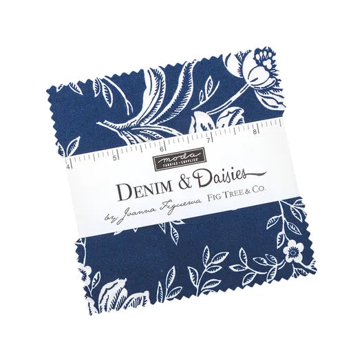 Denim & Daisies Charm Pack Fig Tree Quilts for Moda Fabrics