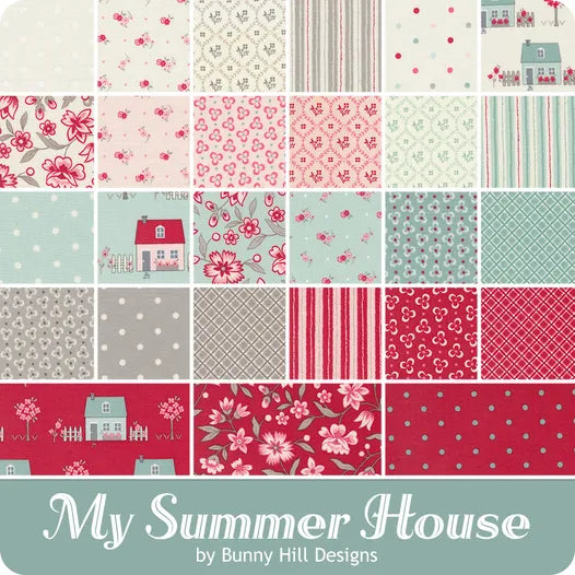 My Summer House Fat Quarter Bundle Bunny Hill Designs for Moda Fabrics