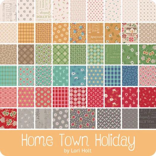 Home Town Holiday Fat Quarter Bundle Lori Holt for Riley Blake Designs