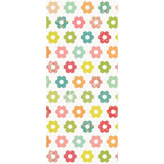 Strawberry Lemonade Cheater 60" Wide Yardage