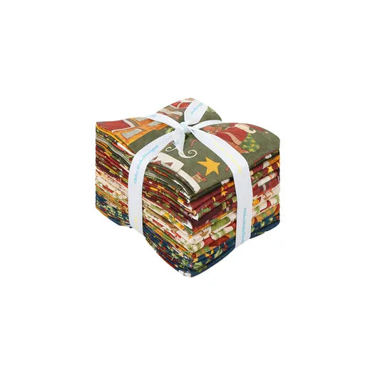 Up On The Housetop Fat Quarter Bundle Teresa Kogut for Riley Blake Designs