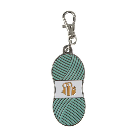 Chunky Thread Sea Glass Enamel Happy Charm Lori Holt